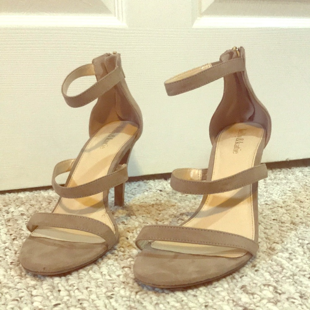 Katie & Kelly Tan heels